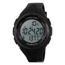 Reloj de podómetro deportivo digital al aire libre impermeable con logotipo personalizado SKMEI 1108